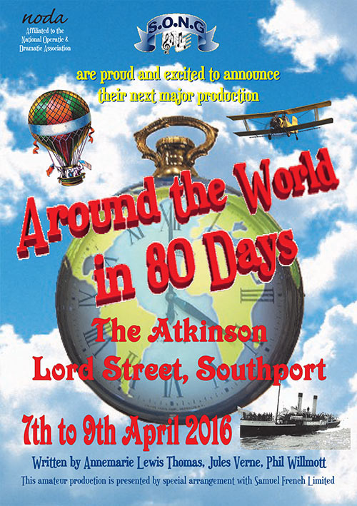 Casting Call for SONG's 'Around The World In 80 Days'