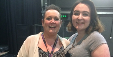 Amanda Wins Brenda Whelan Award